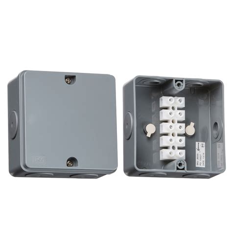 electrical junction box outside|outdoor electrical box b&q.